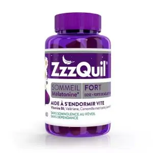 ZzzQuil Sommeil Fort 60 Gommes