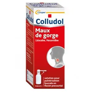 Cooper Colludol Maux De Gorge Collutoire 30 ml