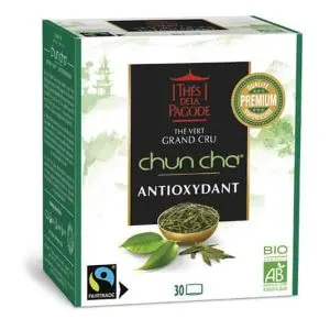 Thés de la Pagode Bien Etre Chun Cha Antioxydant bt 30
