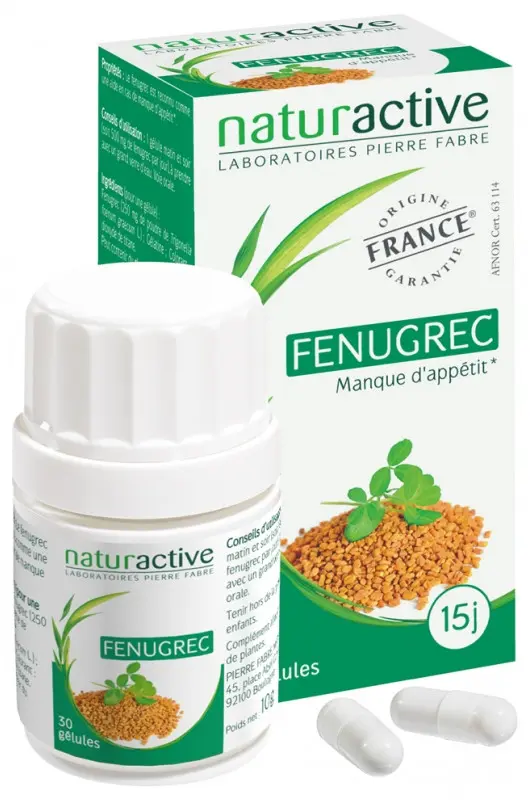 Naturactive Fenugrec 30 Gélules