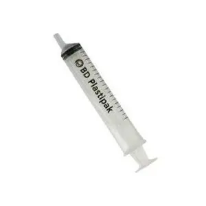 BD Seringue 3 Pièces Plastipak de 20 ml sans aiguille