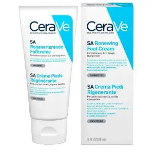 Cerave Body SA Crème Pieds Régénérante Pieds Très Secs Abimes Rugueux 88ml