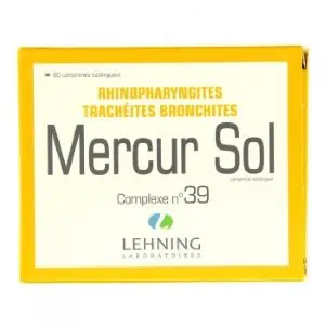 Lehning Mercur Sol Complexe N°39 60 Comprimés
