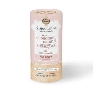 Respectueuse Mon Déodorant Naturel Efficace 48h Bio Peau Sensible Parfum Fleur de Karité 50g - Pharmacie Agnès Praden à Alès