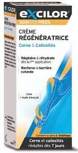 Excilor Crème Régénérante Corne & Callosités 50ml