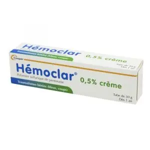 Hémoclar 0,5% Crème 30g