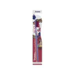 Inava x Frida Kahlo Brosse à Dents Extra Souple 