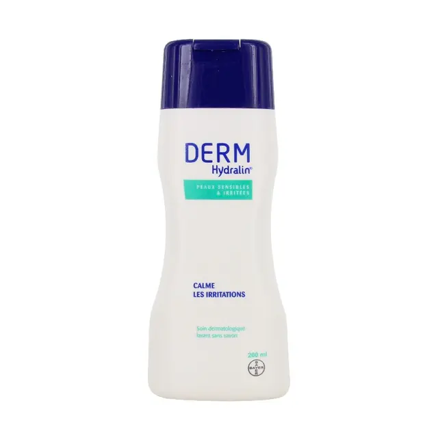 Derm Hydralin solution lavante sans savon 200ml