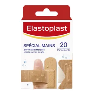 Elastoplast Pansements Spécial Mains 20 pansements 5 formats