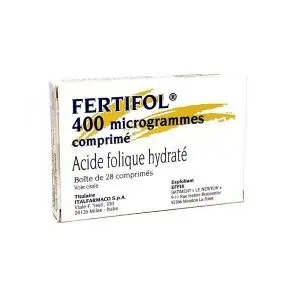 Effik Fertifol 400 mg - 28 Comprimés