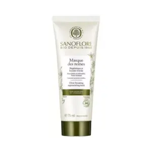 Sanoflore Masque des Reines Régénérant & Booster d'Éclat Bio 75 ml