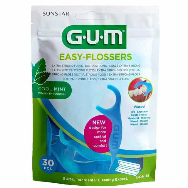 GUM Easy Flossers Porte-Fil 30 Unités