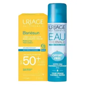 Uriage Bariésun Crème SPF50+ 50ml + Eau Thermale d'Uriage 50 ml Offert
