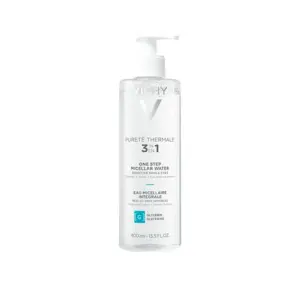 Vichy Pureté Thermale Eau Micellaire 3 en 1 400 ml - Pharmacie Agnès Praden à Alès