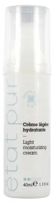 Etat Pur Crème Légère Hydratante 40 ml