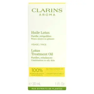 Clarins Huile de Lotus Purifie et Rééquilibre le Visage 30ml