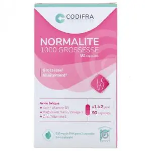 Codifra Normalite 1000 Grossesse x90 Capsules