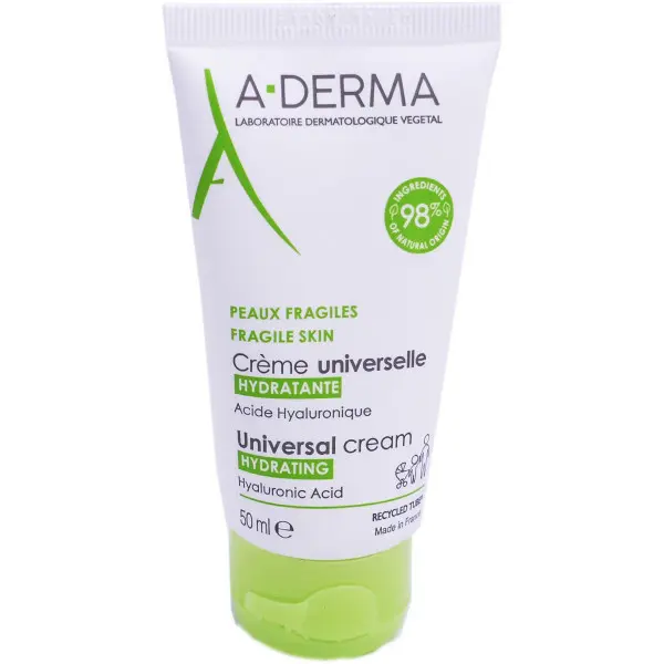 A-derma crème hydratante universelle 50ml
