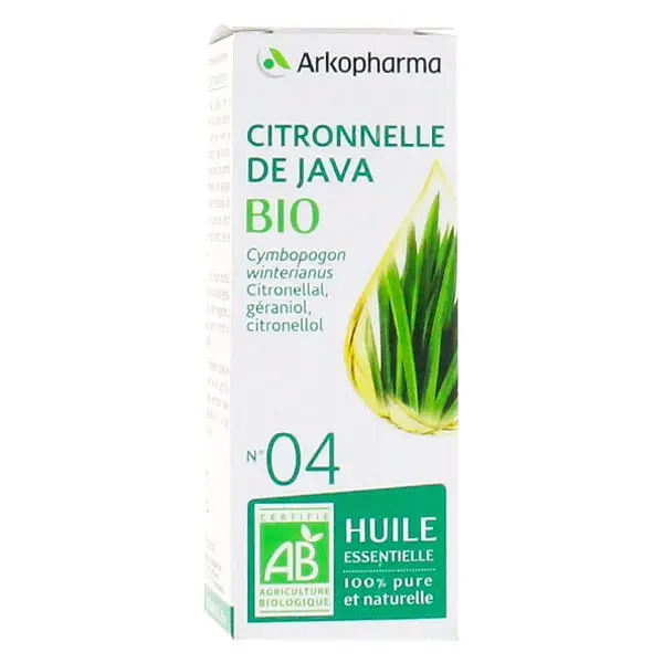 Arkopharma Huile essentielle Citronnelle de Java bio 10 ml