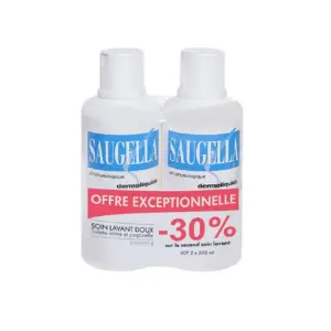 Saugella Dermoliquide Lot de 2 x 500 ml