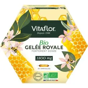 Vitaflor Bio Gelée Royale 1800mg 20 Ampoules
