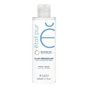 Etat Pur Nettoyant Pur Le Lait Démaquillant 200ml