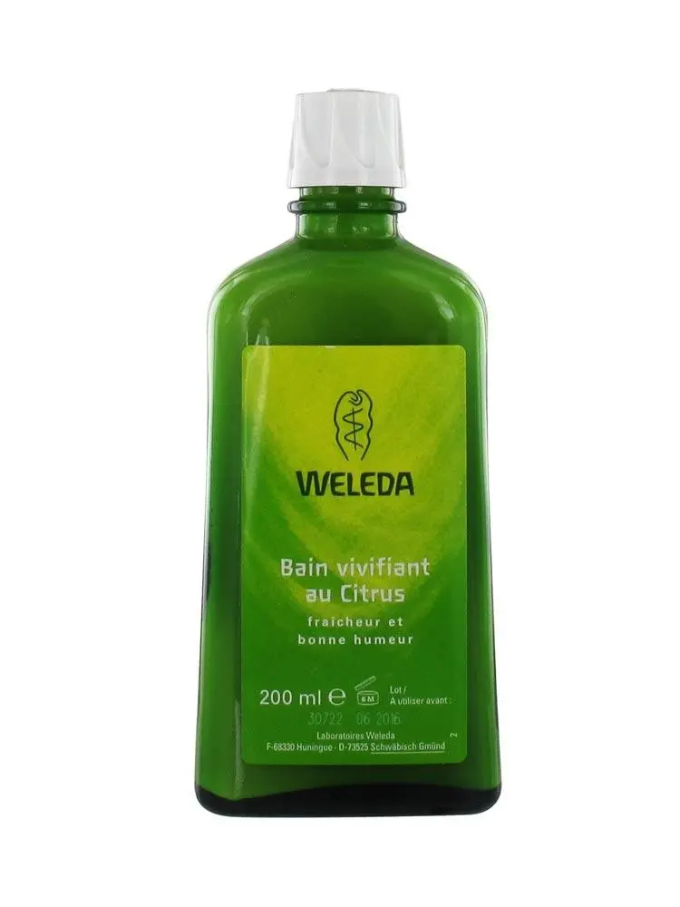 Weleda Bain Vivifiant au Citrus 200 ml - Pharmacie Agnès Praden à Alès