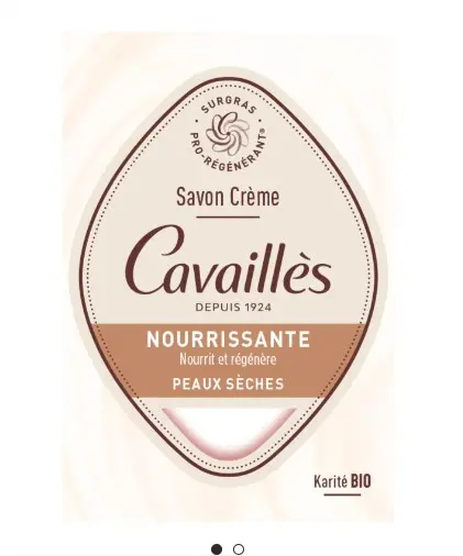 Cavailles Savon Crème Nourrissante 100g