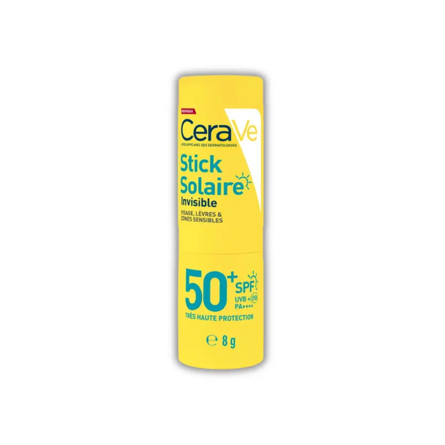 Cerave Solaire Stick Invisble 8g - Pharmacie Agnès Praden à Alès