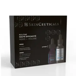 SkinCeuticals Coffret Rides + Volume - P-TIOX Sérum Peptides 30ml + HA INTENSIFIER Multi-Glycan Sérum 15ml Offert