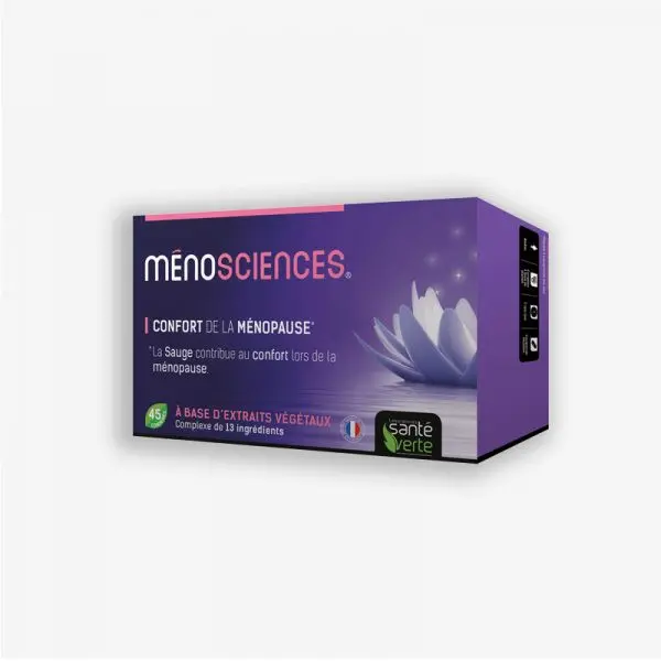 Santé Verte menosciences 45comprimés - Pharmacie Agnès Praden à Alès