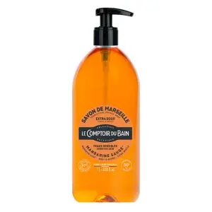 Le Comptoir Du Bain Savon De Marseille Mandarine Sauge 1 Litre - Pharmacie Agnès Praden à Alès
