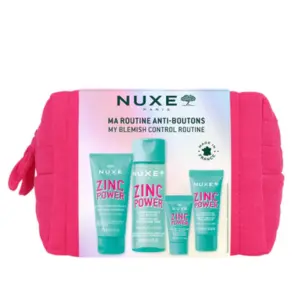 Nuxe Zinc Power Ma routine de voyage anti-boutons