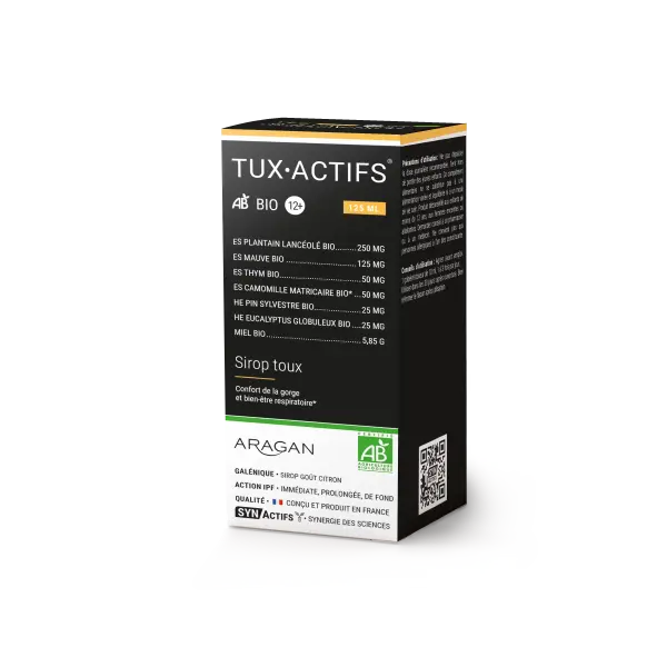 Aragan Tuxi Actifs Bio 12+ 125ml