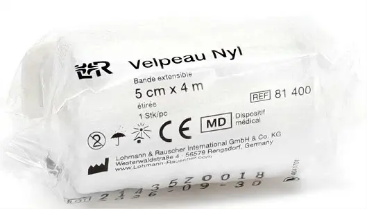 Velpeaunyl Bande extensible 4m x 5cm