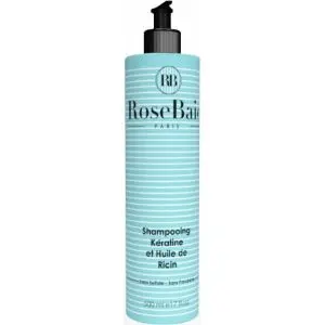 Rosebaie Shampoing à la Kératine et à l’Huile de Ricin 500ml