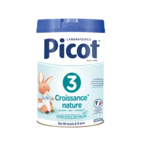 Picot 3 Croissance Nature Lait 10 - 36 mois 800g
