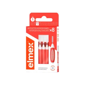 Elmex Brossettes Interdentaires Taille 1, 0.7mm 8 brossettes