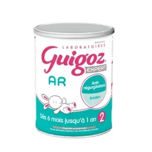 Guigoz Expert Anti-Régurgitations AR 2 Amidon Lait 6-12 mois 780 g