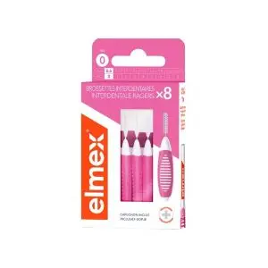 Elmex Brossettes Interdentaires Taille 0, 0.6mm 8 brossettes