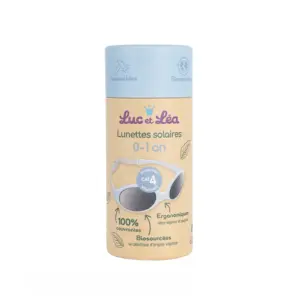 Luc et Léa Lunettes de Soleil Végétales Bébés de 0 à 1 an Bleu