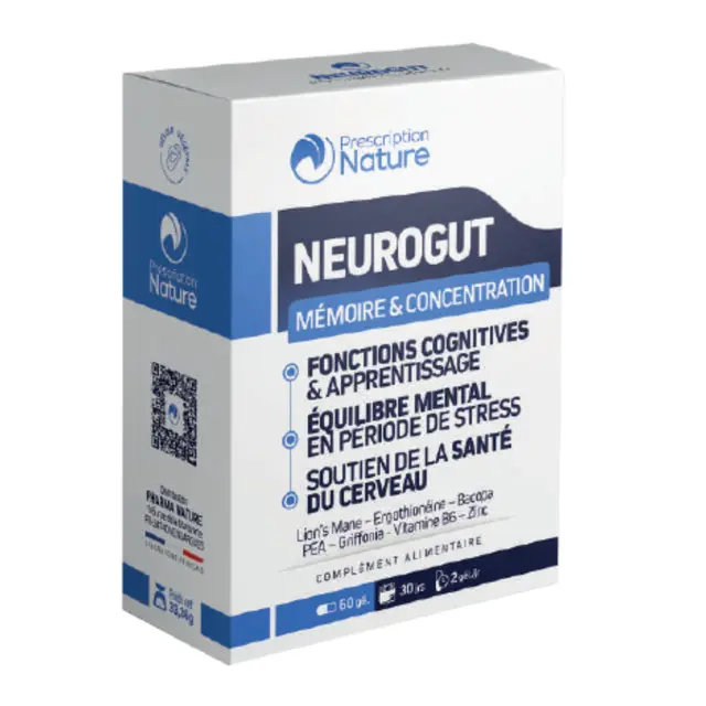 Prescrition Nature NEUROGUT 60 Gélules 