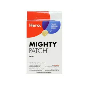 Hero Puissant Duo - 6 patchs Hydrocolloïdes Anti-Acné Visage Invisible +