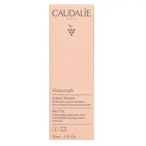 Caudalie Vinoscrush Crème Teintée - Teinte 2 30ml - Pharmacie Agnès Praden à Alès