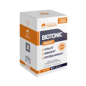 Prescription Nature Biotonic Adulte 90 gélules