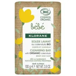 Klorane Bébé Solide Lavant Bio 100 g - Pharmacie Agnès Praden à Alès