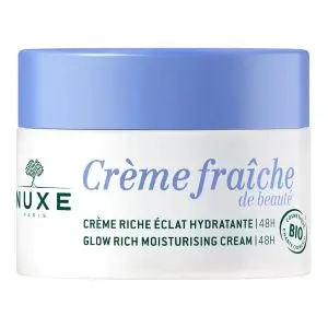 Nuxe Bio Crème Fraîche de Beauté Crème Riche Éclat Hydratante 50 ml - Pharmacie Agnès Praden à Alès