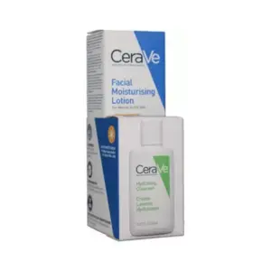 Cerave Crème Hydratante Visage Spf50 52 ml + Crème Lavante Hydratante 20 ml Offerte