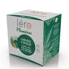 Léro phaneres cheveux ongles 90 capsules