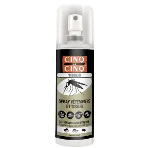 Bausch & Lomb Cinq Sur Cinq Spray Anti-moustiques Vêtements Et Tissus 100ml - Pharmacie Agnès Praden à Alès